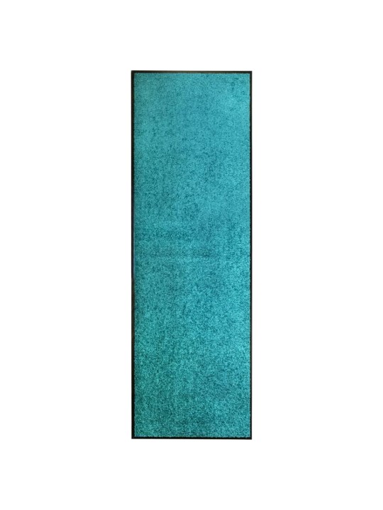 Rohožka pratelná tyrkysová 60 x 180 cm