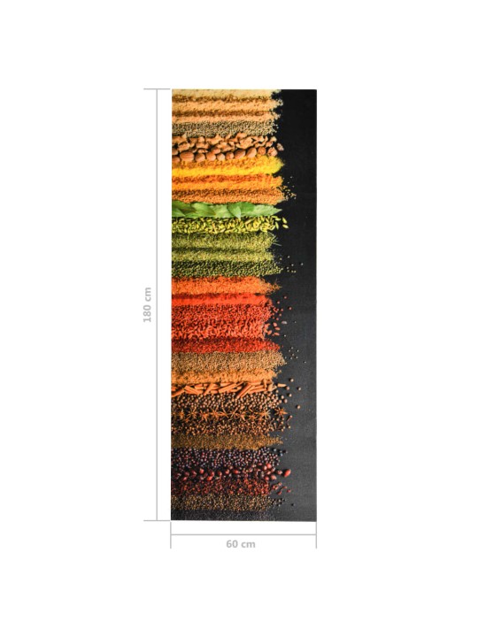 Kuchyňská rohožka pratelná Koření 60 x 180 cm
