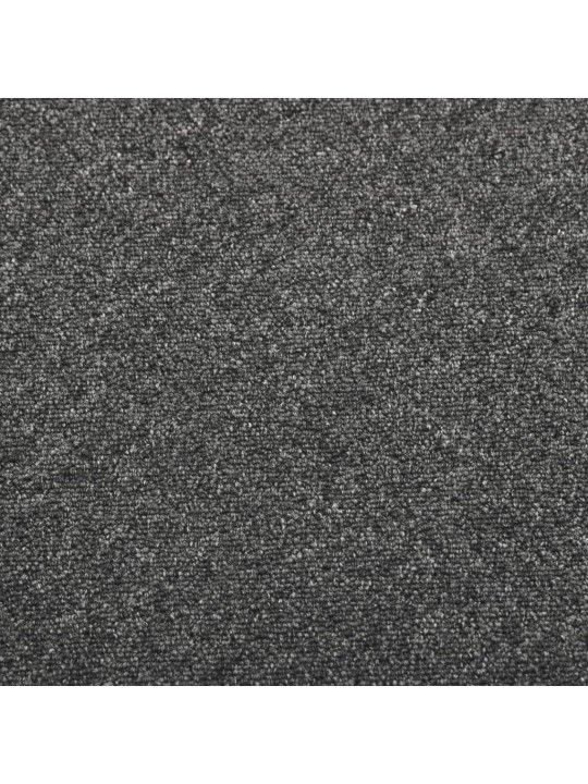 Kobercové podlahové dlaždice 20 ks 5 m² 50 x 50 cm antracit