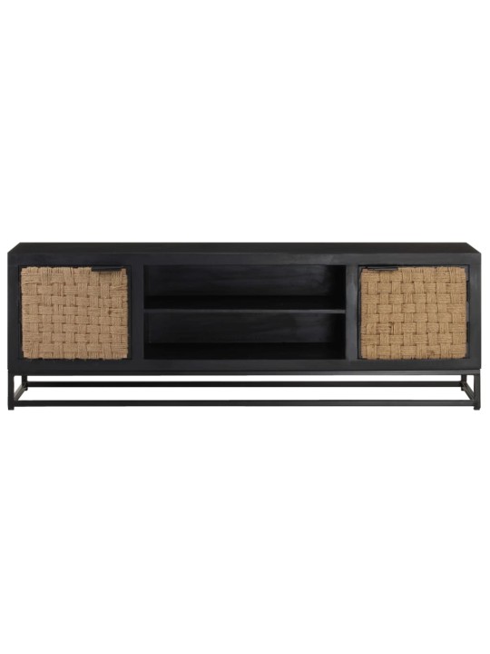 TV stolek 120 x 30 x 40 cm masivní mangovníkové dřevo