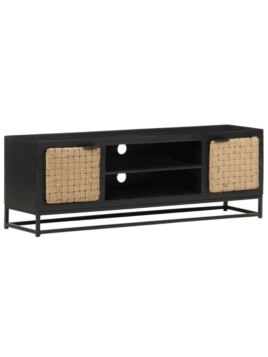 TV stolek 120 x 30 x 40 cm masivní mangovníkové dřevo