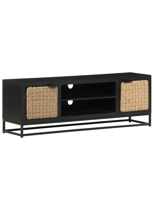 TV stolek 120 x 30 x 40 cm masivní mangovníkové dřevo