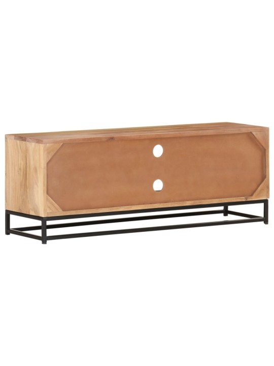 TV stolek 110 x 30 x 40 cm masivní akáciové dřevo