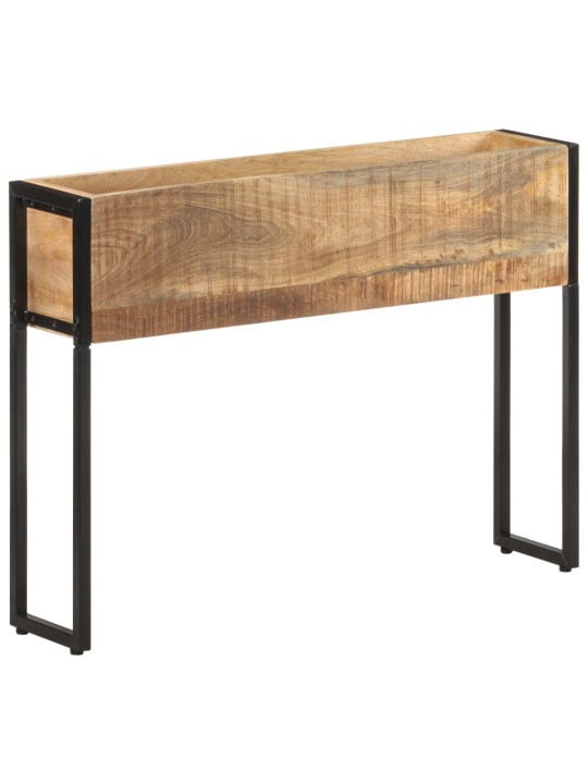Truhlík 90 x 20 x 68 cm hrubé mangovníkové dřevo