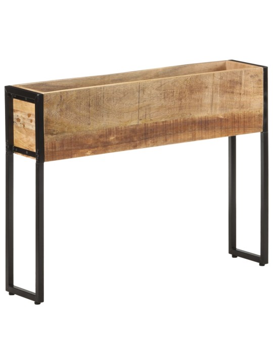 Truhlík 90 x 20 x 68 cm hrubé mangovníkové dřevo