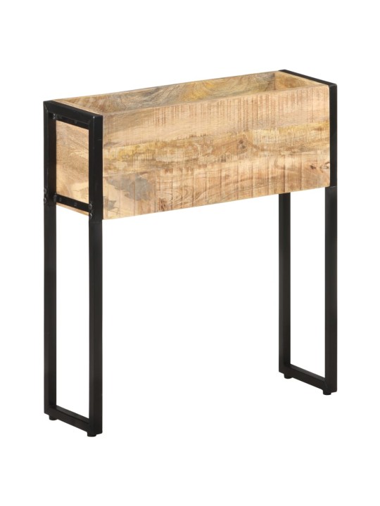 Truhlík 60 x 20 x 68 cm hrubé mangovníkové dřevo
