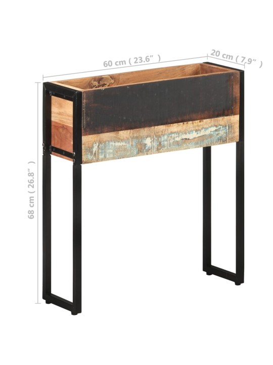 Truhlík 60 x 20 x 68 cm masivní recyklované dřevo