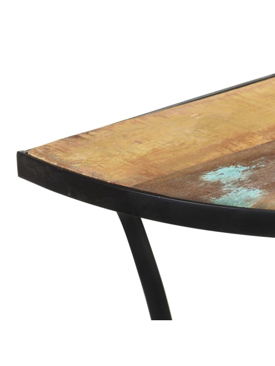 Odkládací stolek 110 x 40 x 77 cm masivní recyklované dřevo