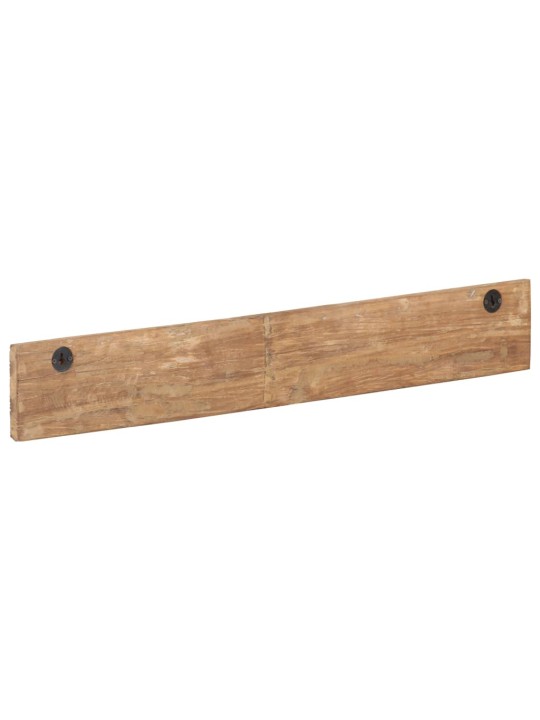Věšák do předsíně s 5 háčky 100 x 2,5 x 15 cm recyklovaný masiv