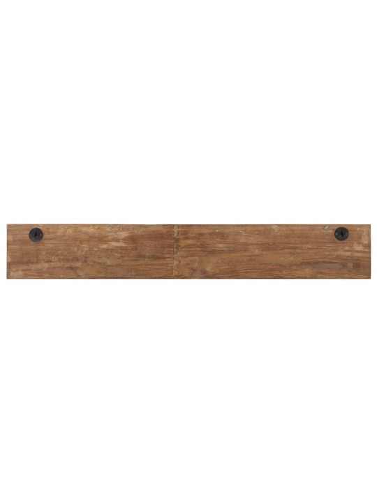 Věšák do předsíně s 5 háčky 100 x 2,5 x 15 cm recyklovaný masiv