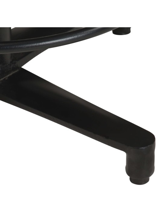 Barové stoličky 2 ks 76 cm pravá kůže