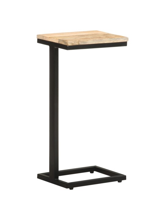Odkládací stolky 2 ks 31,5x24,5x64,5cm hrubé mangovníkové dřevo
