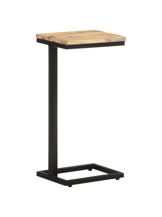 Odkládací stolky 2 ks 31,5x24,5x64,5cm hrubé mangovníkové dřevo