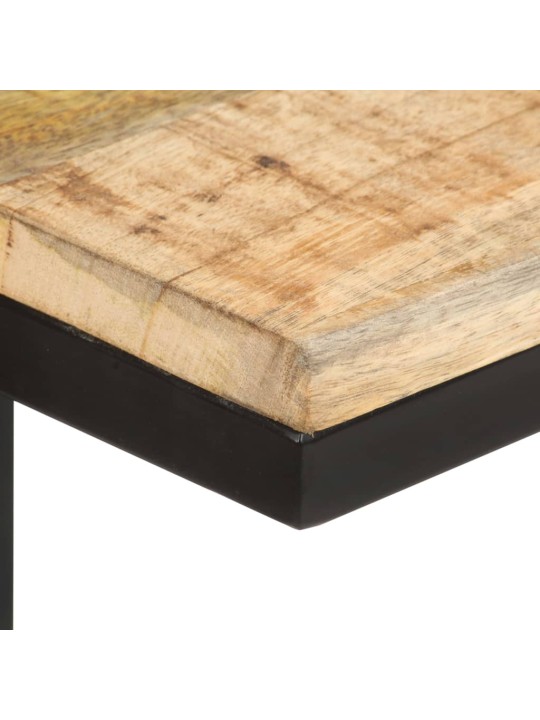 Odkládací stolky 2 ks 31,5x24,5x64,5cm hrubé mangovníkové dřevo