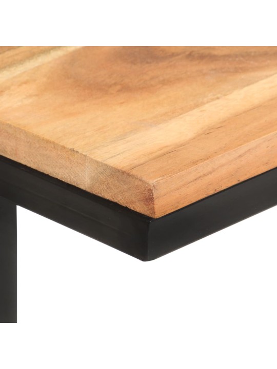 Odkládací stolky 2 ks 31,5x24,5x64,5 cm masivní akáciové dřevo