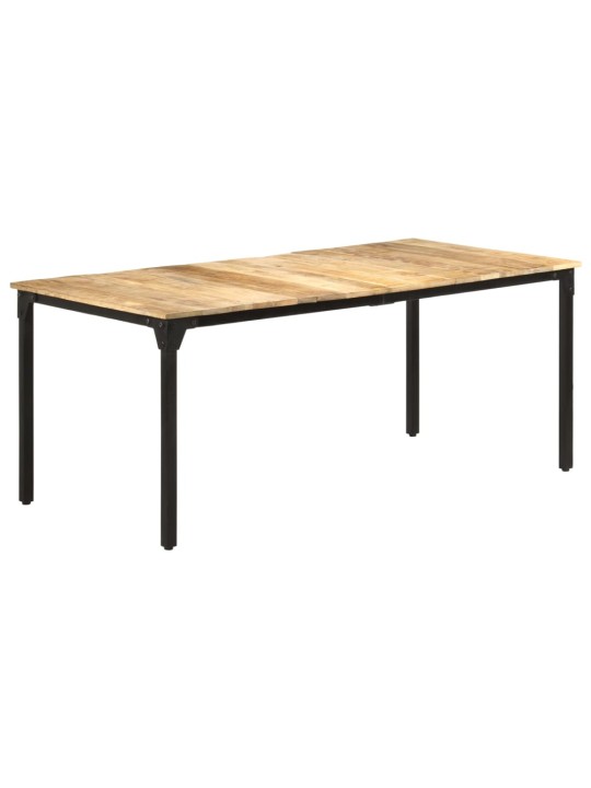 Jídelní stůl 180 x 90 x 76 cm hrubé mangovníkové dřevo