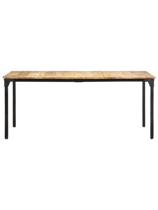 Jídelní stůl 180 x 90 x 76 cm hrubé mangovníkové dřevo