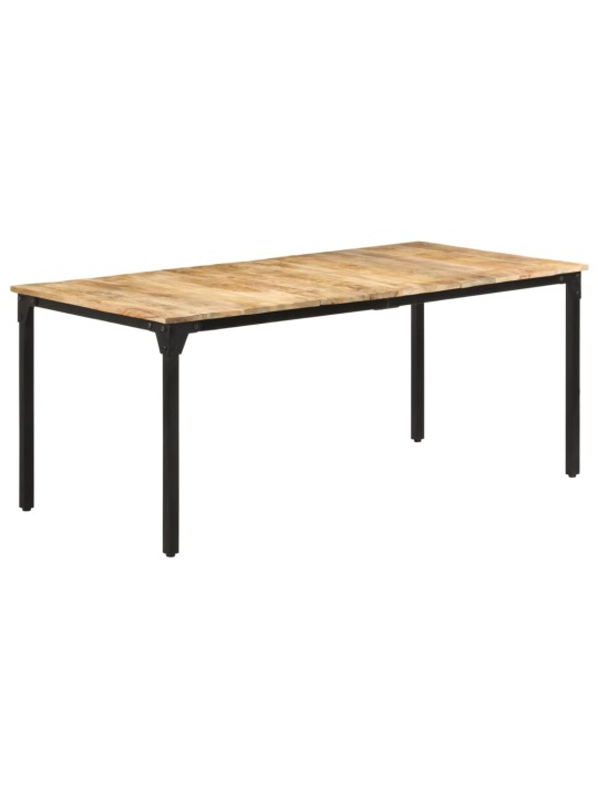 Jídelní stůl 180 x 90 x 76 cm hrubé mangovníkové dřevo