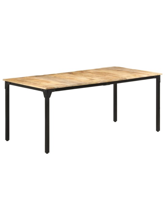 Jídelní stůl 180 x 90 x 76 cm hrubé mangovníkové dřevo