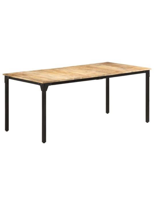 Jídelní stůl 180 x 90 x 76 cm hrubé mangovníkové dřevo