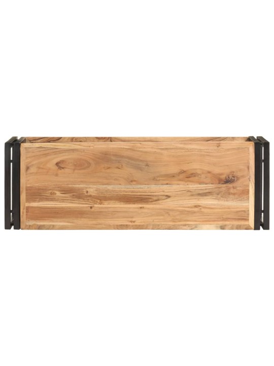TV stolek 90 x 30 x 40 cm masivní akáciové dřevo