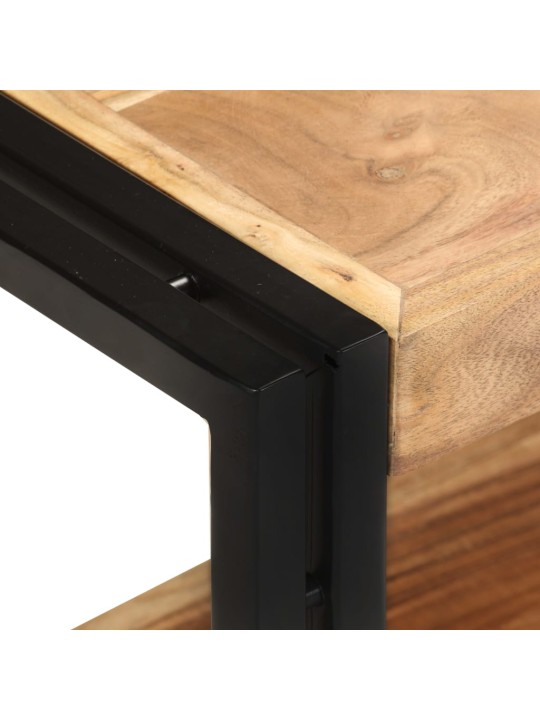 TV stolek 90 x 30 x 40 cm masivní akáciové dřevo