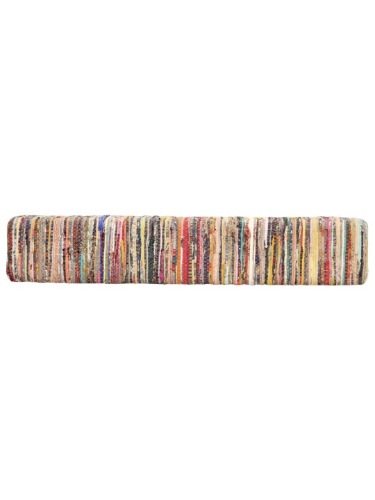 Lavice 160 cm vícebarevná textil chindi