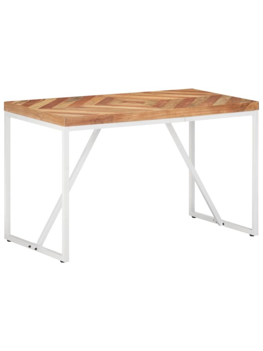 Jídelní stůl 120 x 60 x 76 cm masivní akácie a mangovník
