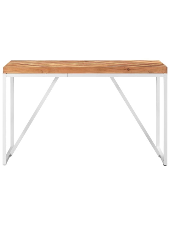Jídelní stůl 120 x 60 x 76 cm masivní akácie a mangovník
