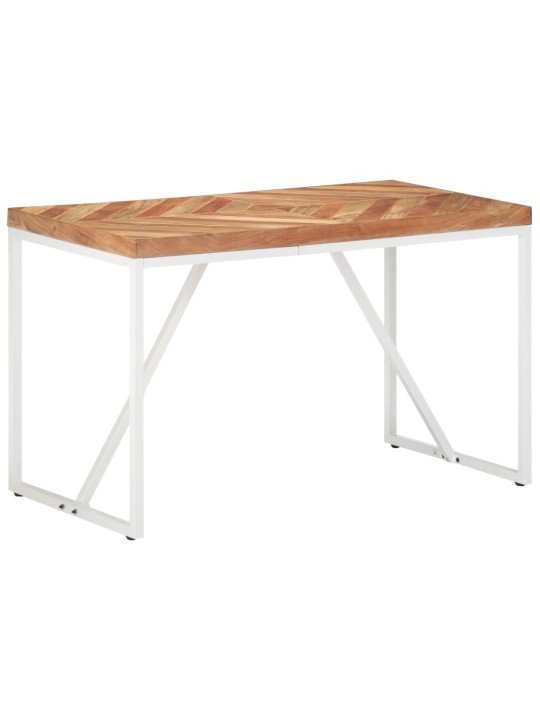 Jídelní stůl 120 x 60 x 76 cm masivní akácie a mangovník