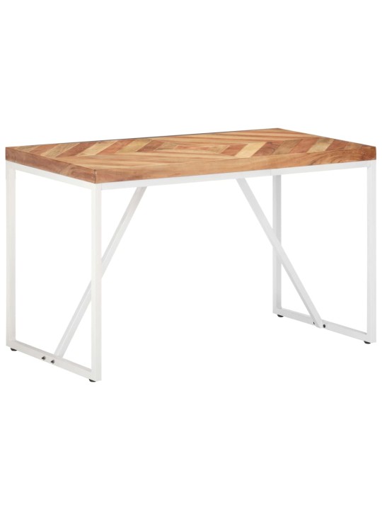 Jídelní stůl 120 x 60 x 76 cm masivní akácie a mangovník