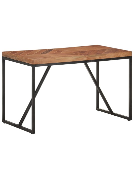 Jídelní stůl 120 x 60 x 76 cm masivní akácie a mangovník