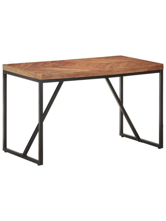 Jídelní stůl 120 x 60 x 76 cm masivní akácie a mangovník