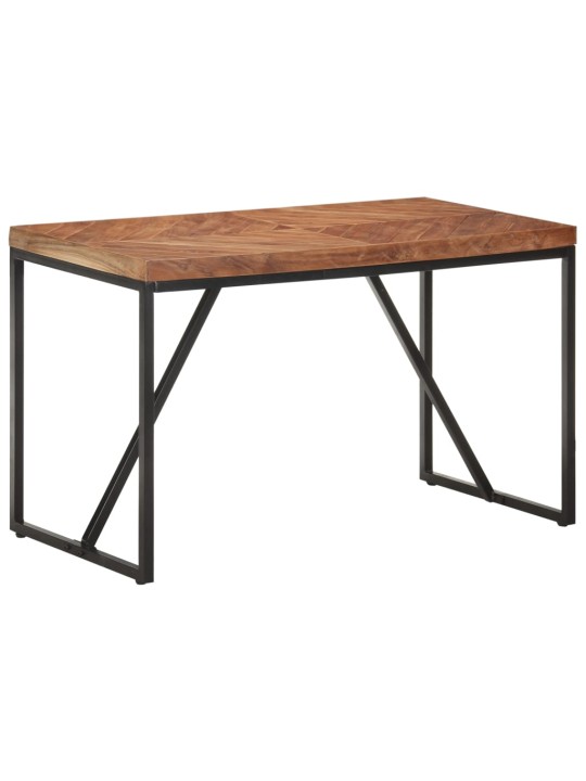 Jídelní stůl 120 x 60 x 76 cm masivní akácie a mangovník