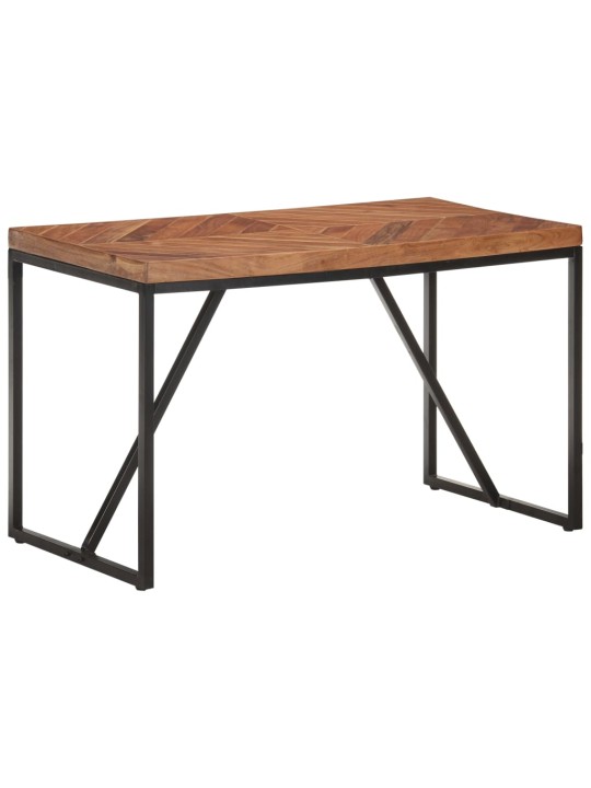 Jídelní stůl 120 x 60 x 76 cm masivní akácie a mangovník