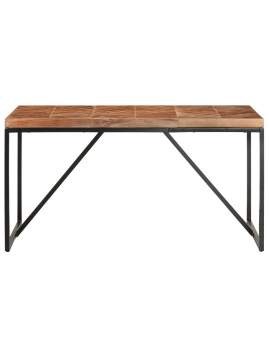 Jídelní stůl 140 x 70 x 76 cm masivní akácie a mangovník