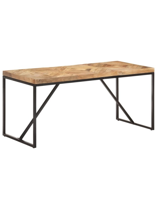 Jídelní stůl 160 x 70 x 76 cm masivní akácie a mangovník