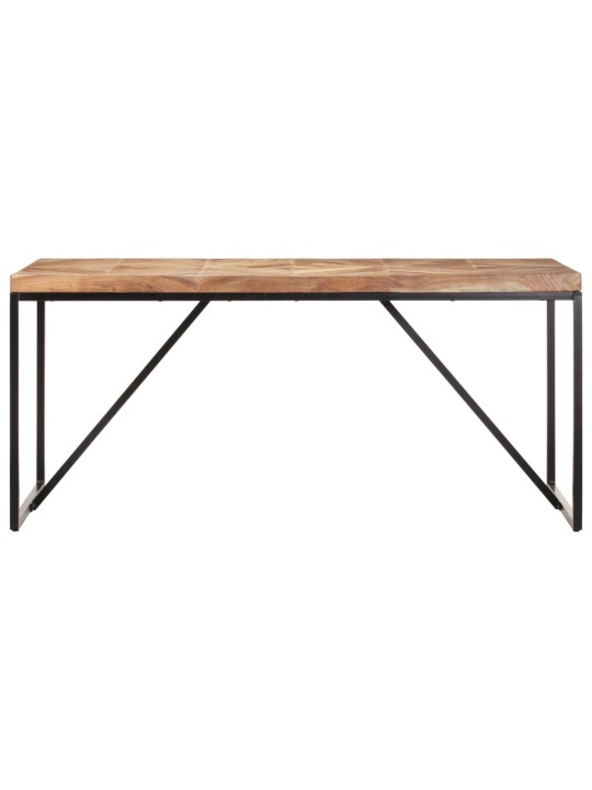 Jídelní stůl 160 x 70 x 76 cm masivní akácie a mangovník