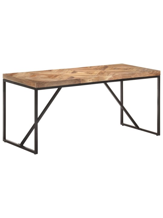 Jídelní stůl 160 x 70 x 76 cm masivní akácie a mangovník