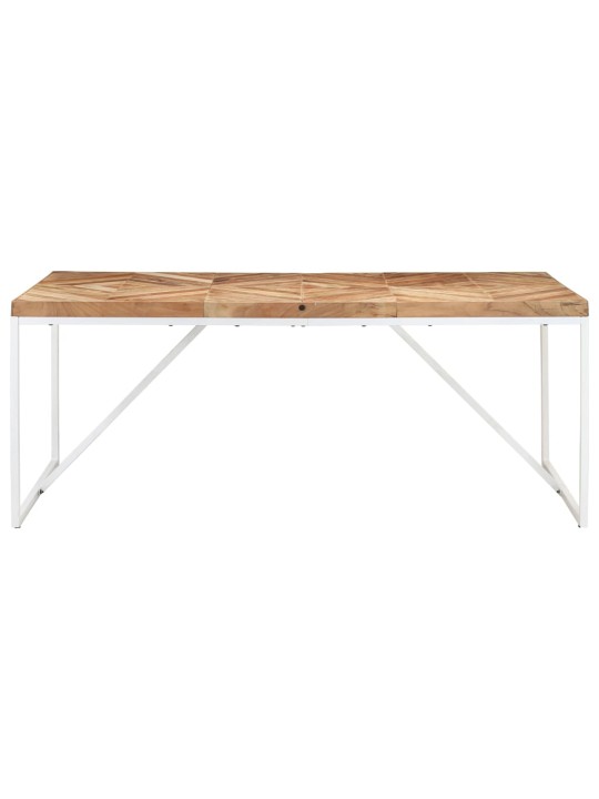 Jídelní stůl 180 x 90 x 76 cm masivní akácie a mangovník