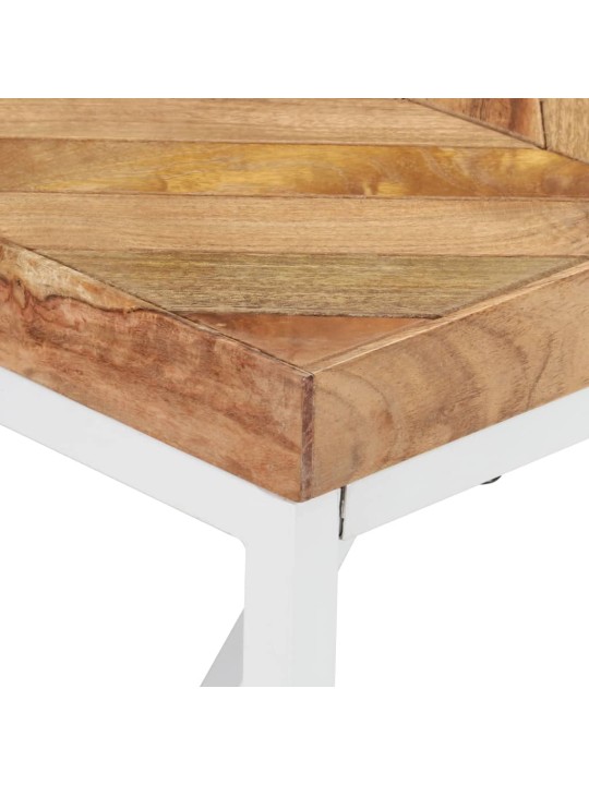 Jídelní stůl 180 x 90 x 76 cm masivní akácie a mangovník