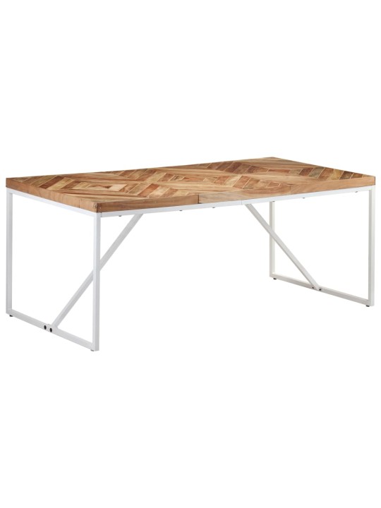 Jídelní stůl 180 x 90 x 76 cm masivní akácie a mangovník