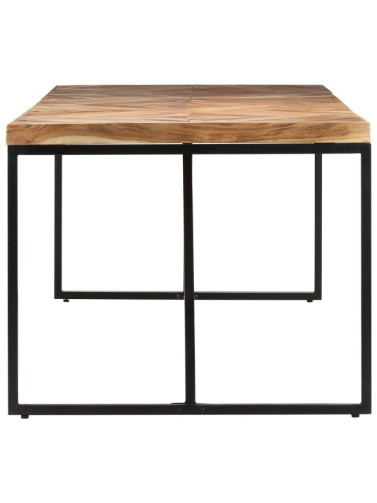 Jídelní stůl 180 x 90 x 76 cm masivní akácie a mangovník