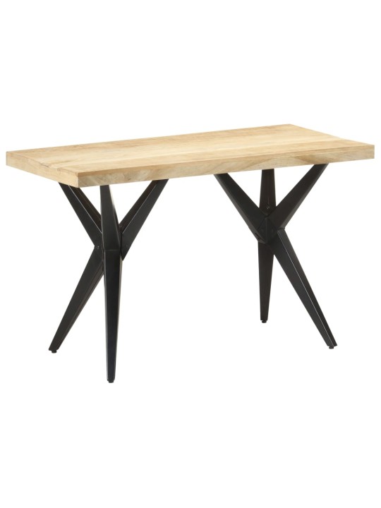 Jídelní stůl 120 x 60 x 76 cm masivní mangovníkové dřevo