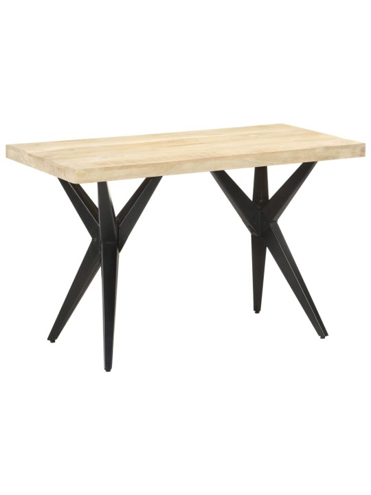 Jídelní stůl 120 x 60 x 76 cm masivní mangovníkové dřevo