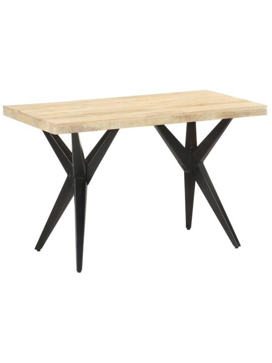 Jídelní stůl 120 x 60 x 76 cm masivní mangovníkové dřevo