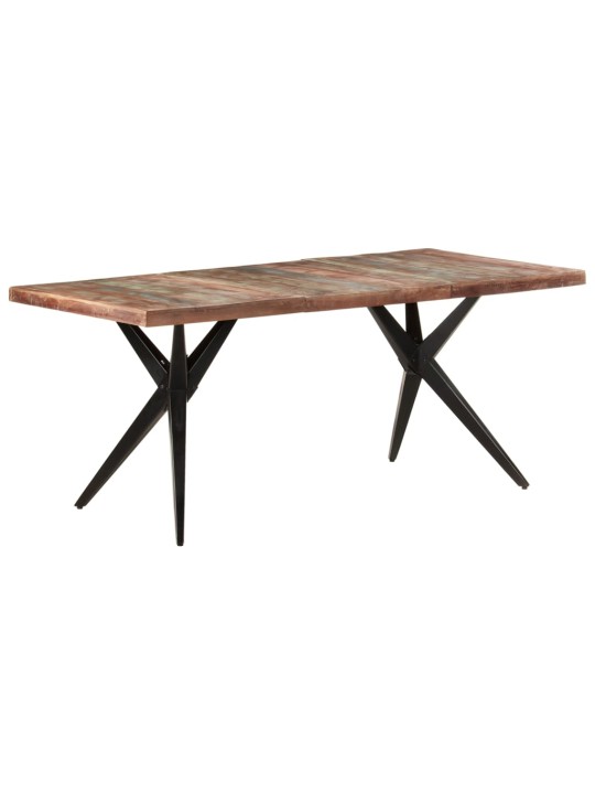 Jídelní stůl 180 x 90 x 76 cm masivní recyklované dřevo