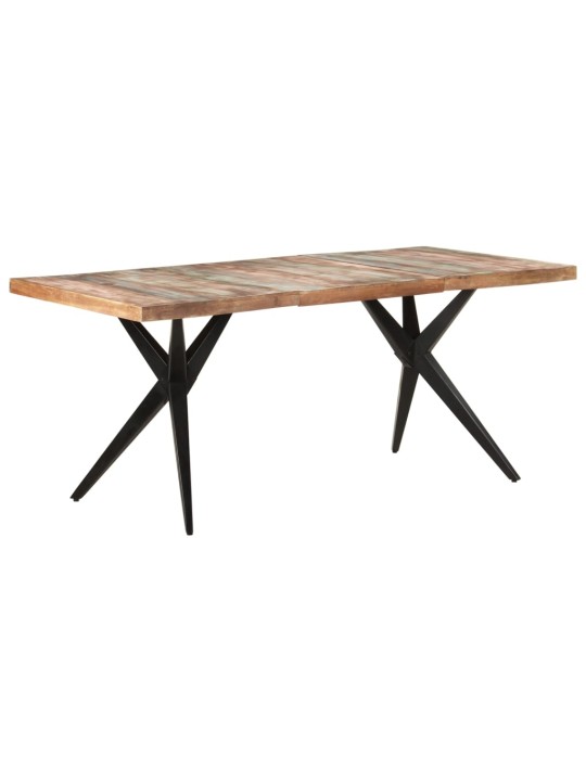 Jídelní stůl 180 x 90 x 76 cm masivní recyklované dřevo