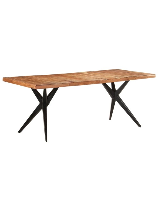 Jídelní stůl 200 x 90 x 76 cm masivní akácie