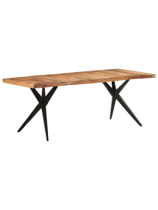 Jídelní stůl 200 x 90 x 76 cm masivní akácie